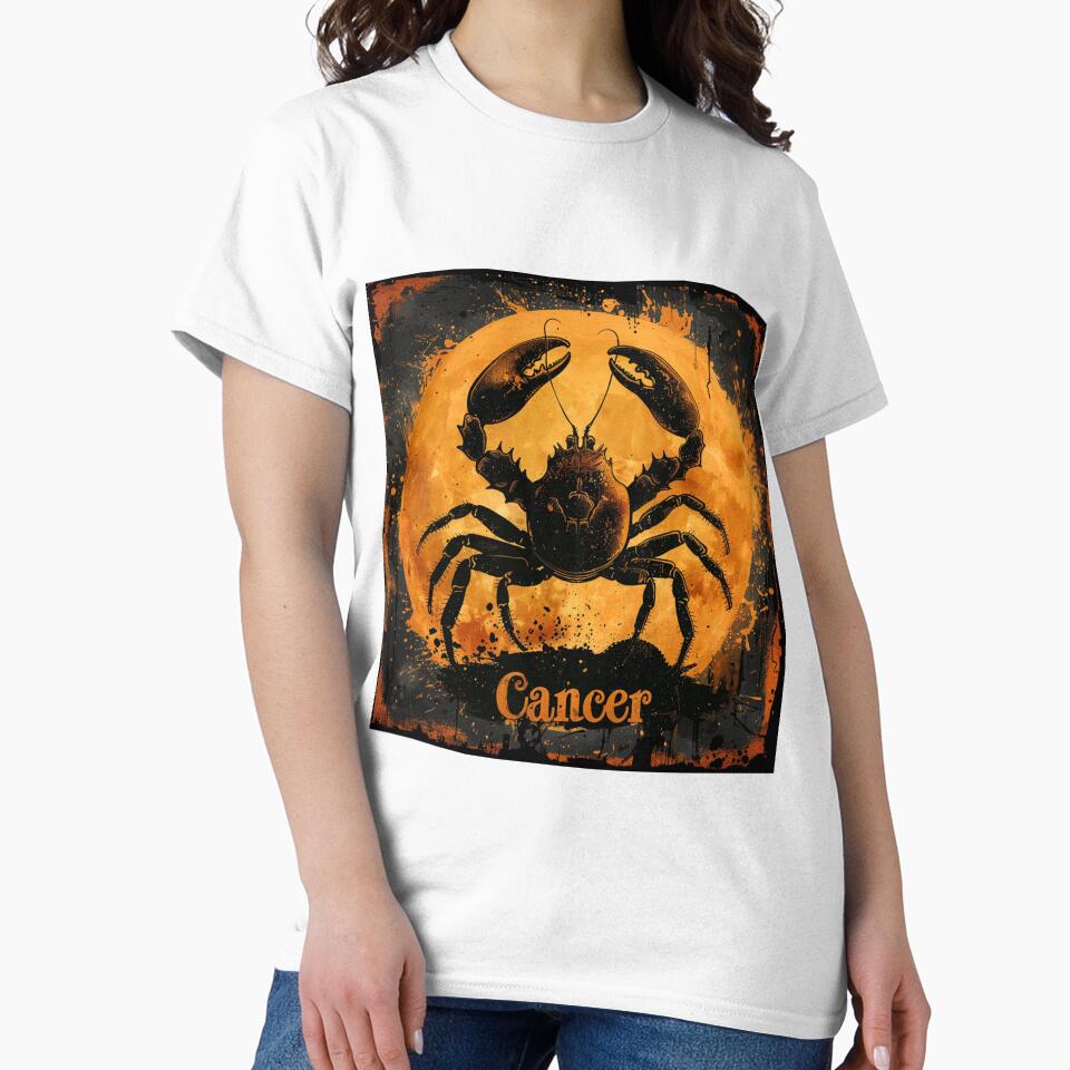 Grunge Style Cancer Zodiac Sign by AiHead