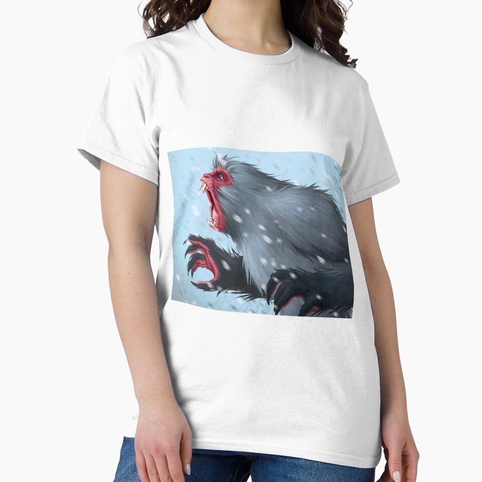 Yeti in a blizzard by Aktio  Design