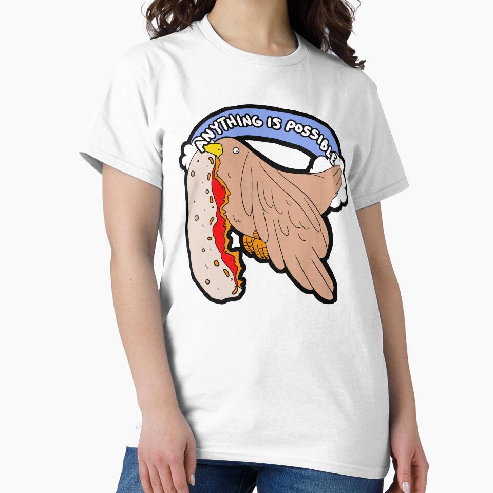 Pizza Crust Bird by geothebio
