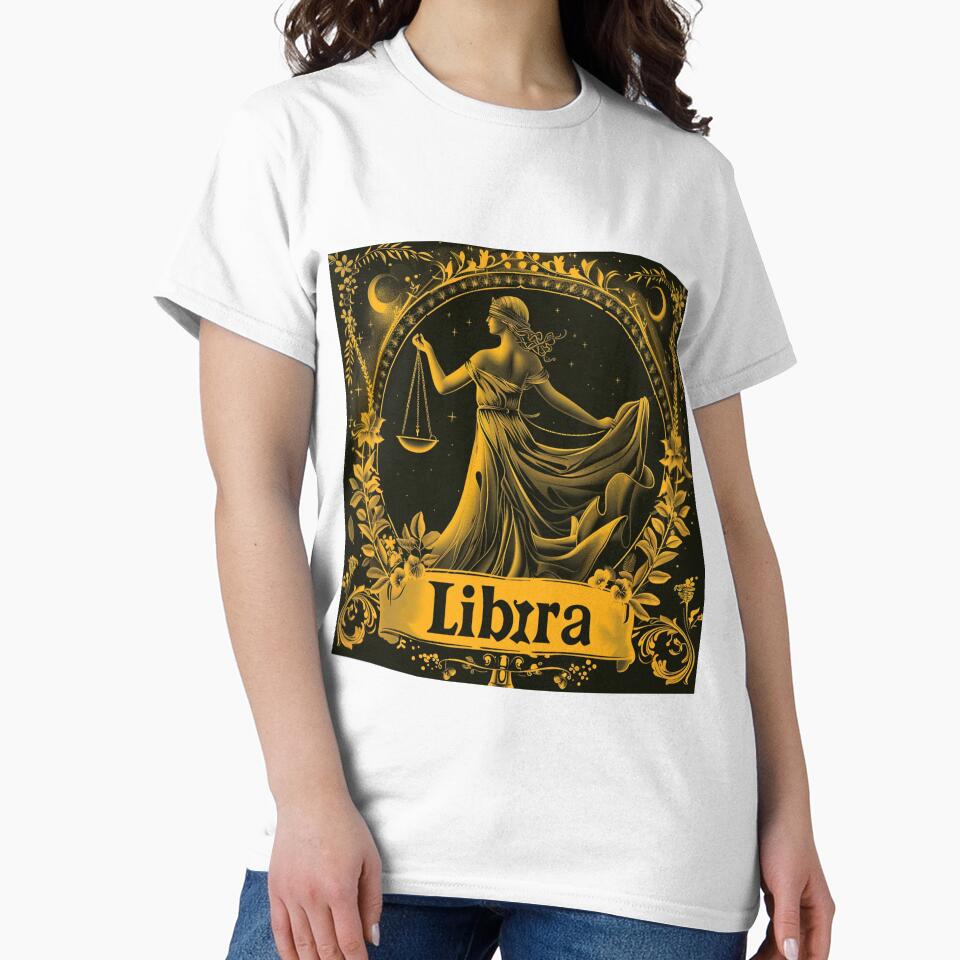Vintage Style Libra Zodiac Sign by AiHead