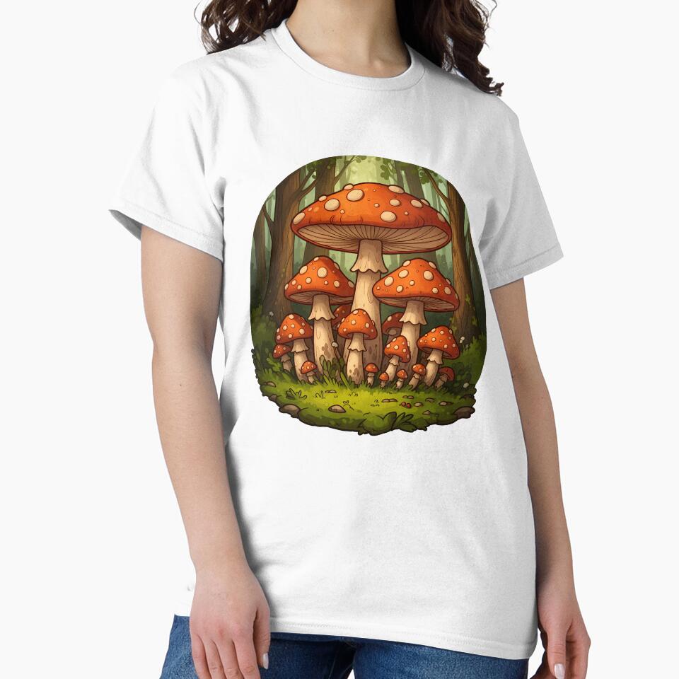 Mushroom Forest by WrenAndWhimsy