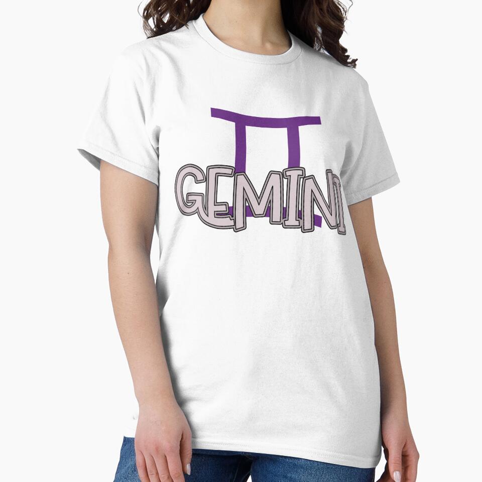 Purple Gemini Zodiac Sign Symbol by evadeedesigns
