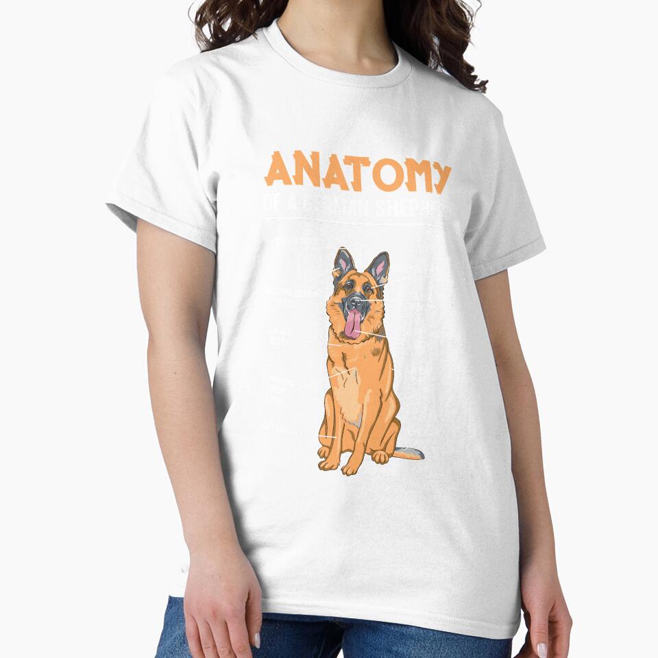 Anatomy of a German Shepherd by Elitekampfei
