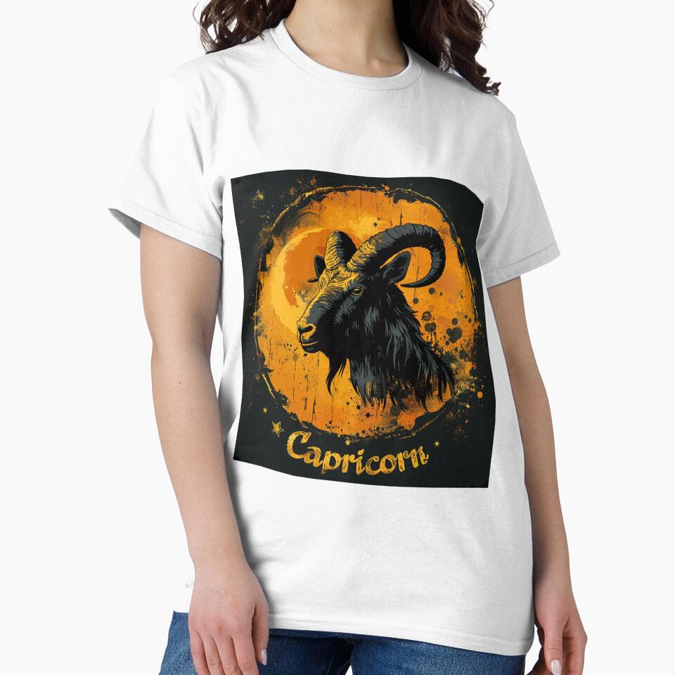 Grunge Style Capricorn Zodiac Sign by AiHead