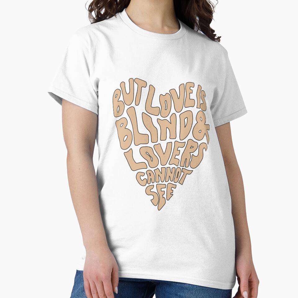 But Love Is Blind & Lovers Cannot See Vintage Retro by Bold Dark savage