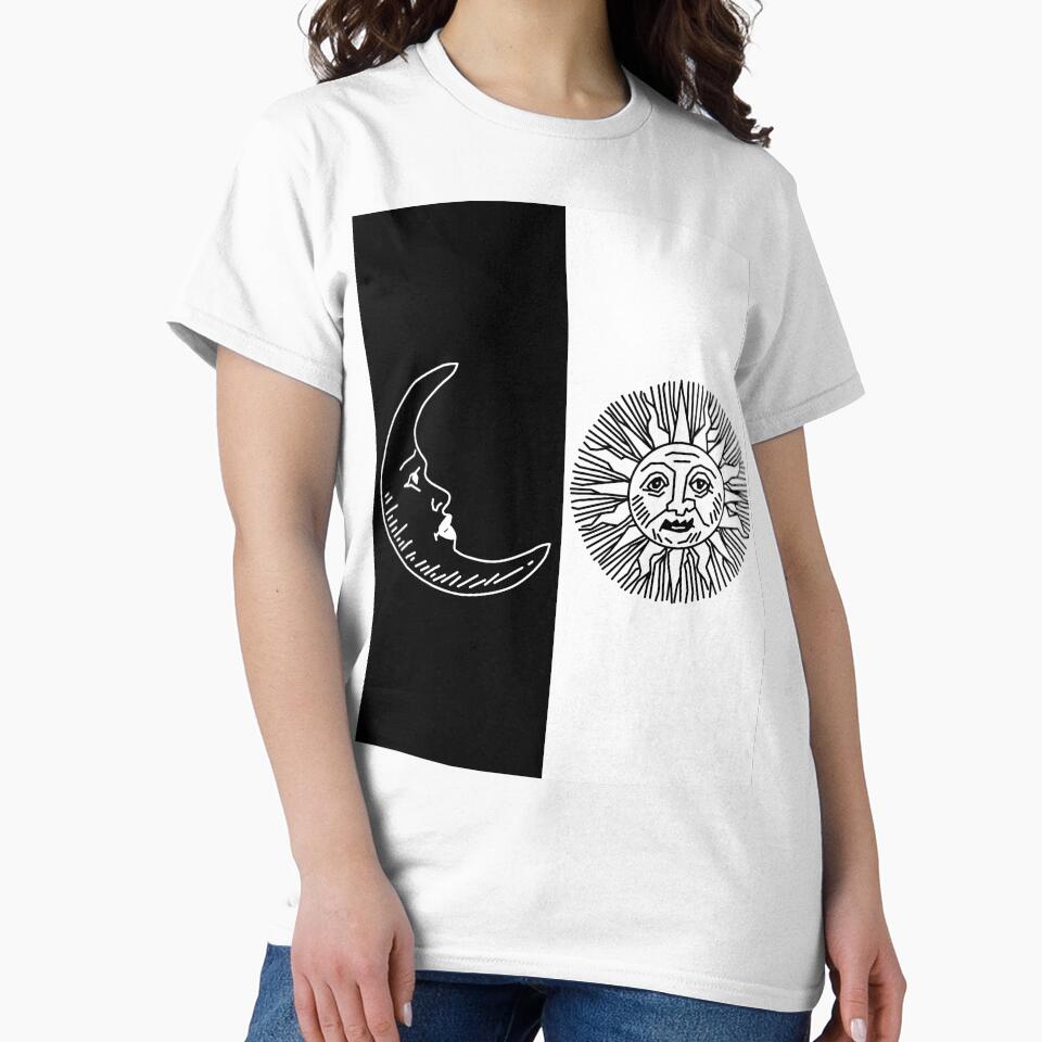 Vintage Moon and Sun by avejane