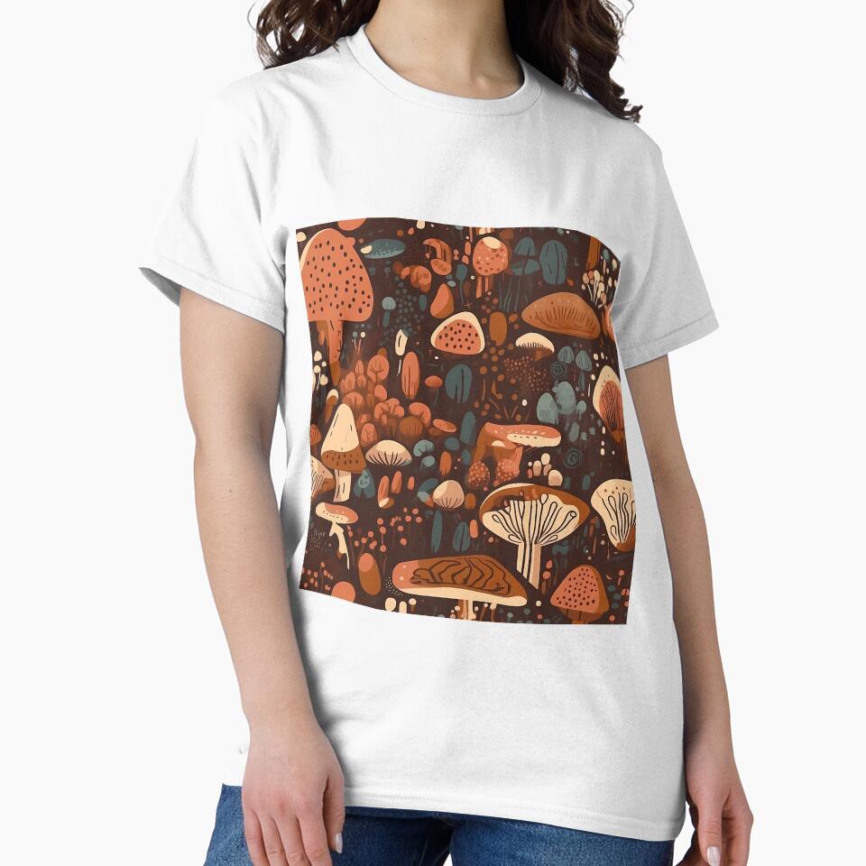 Cottage Mushroom Print by Deep-Indigo
