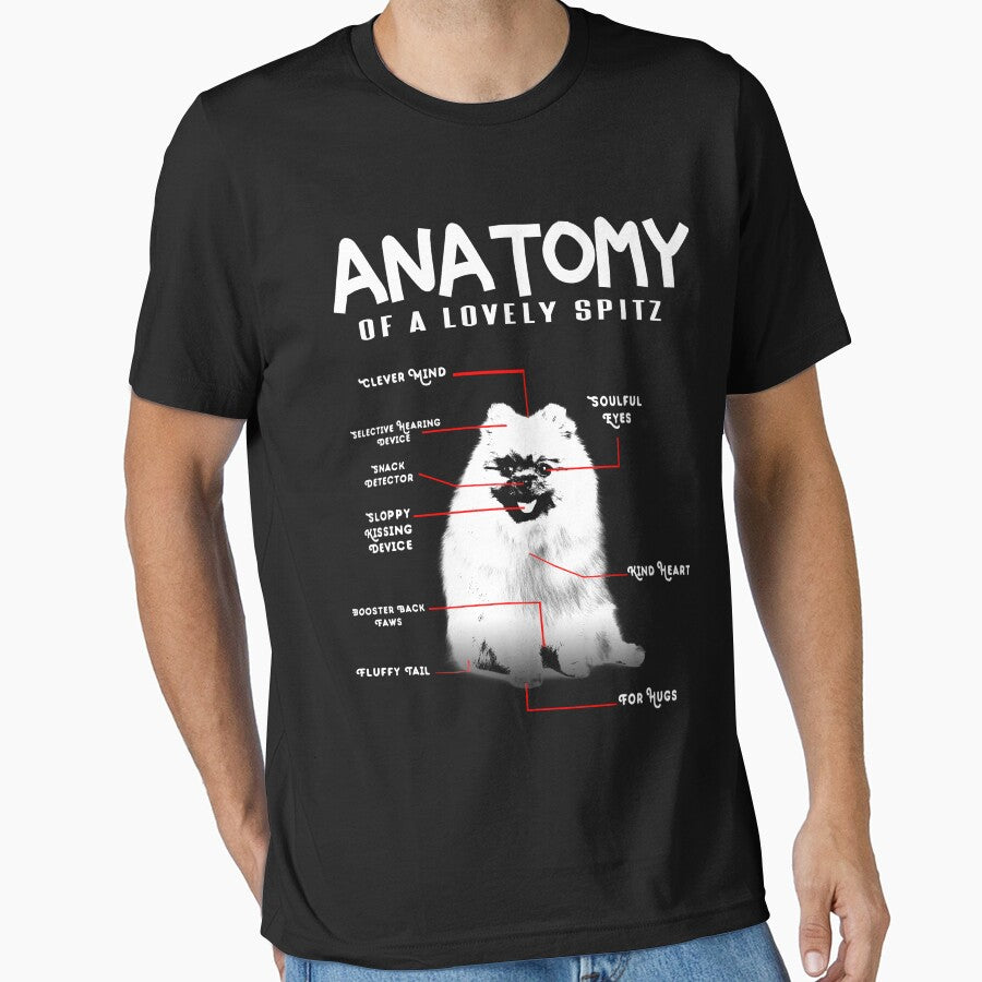 Anatomy of spitz- Lovely spitz Dog Lover Essential by YaSsHop ⭐️⭐️⭐️⭐️⭐️(100K)