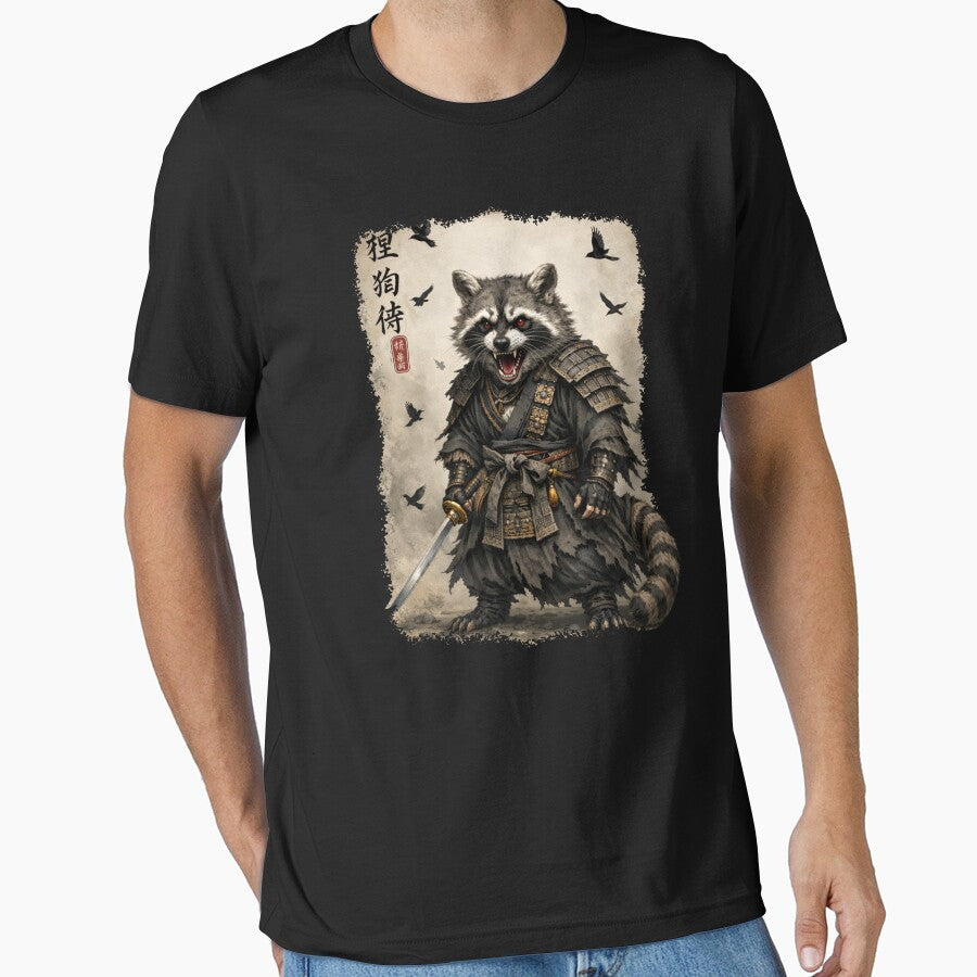 Samurai Raccoon, Japanese Warrior & Art | Vintage Anime by will freed18