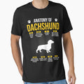 Anatomy Of A Dachhshund Funny Dog by MarkHudson78