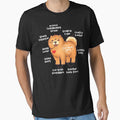 Anatomy Of A Chow Chow Dog Puppy Lover Funny by ManishDayal