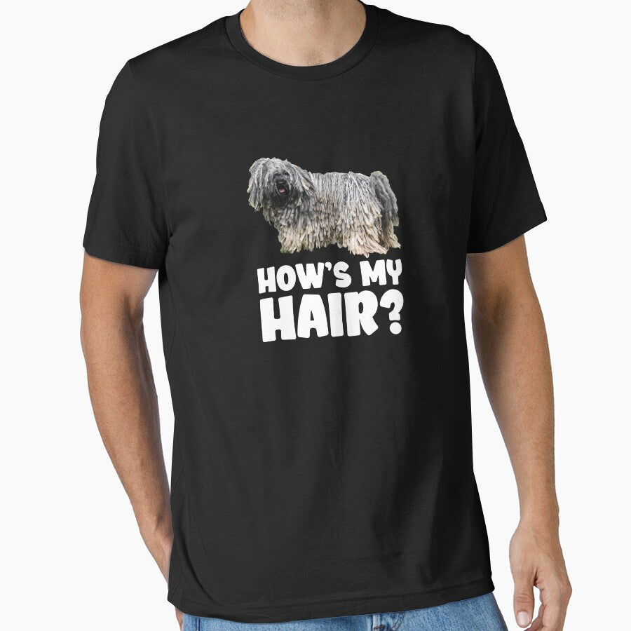 Hows My Hair Funny Dog Lover Design by PNGShop