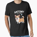 Anatomy Of A Corgi Dog Lovers Men Women Boys Girls by MarkLeedsArt