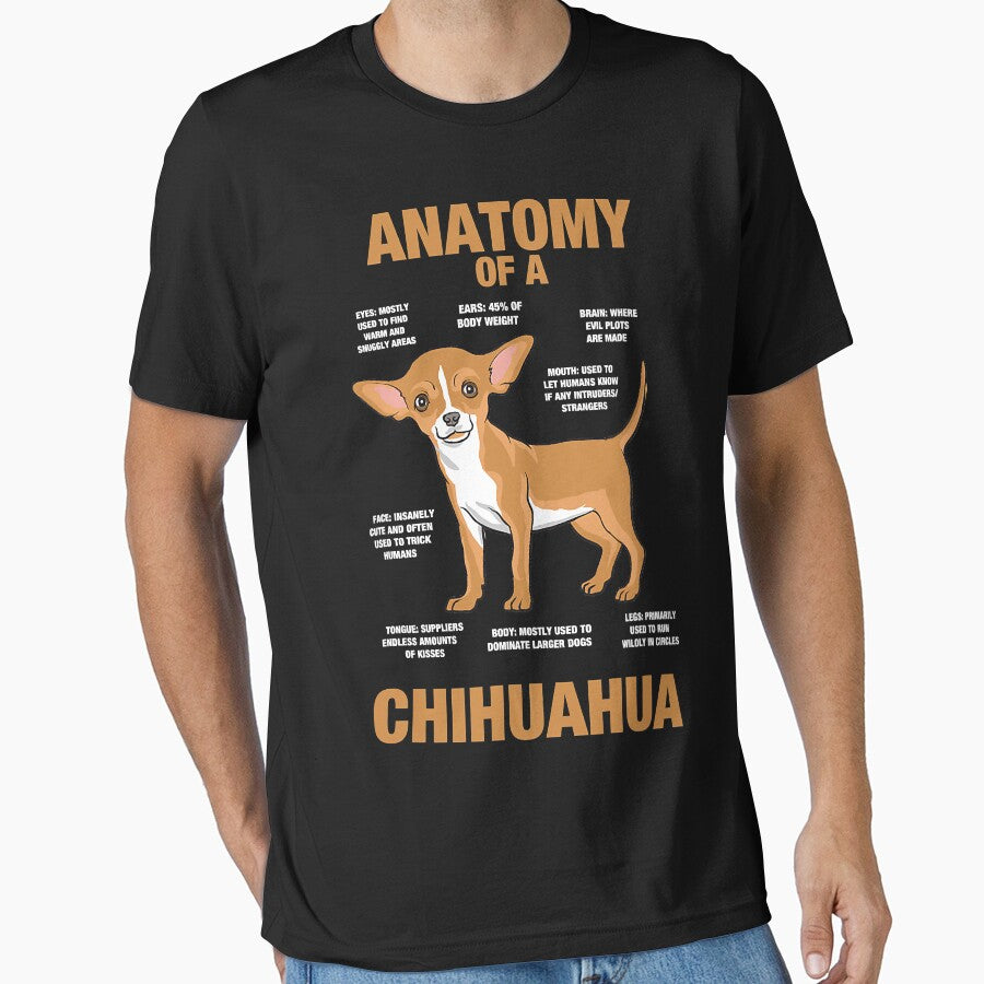 Anatomy Of A Chihuahua Funny Dog Puppy by EleanorDuncan