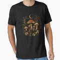 T-Shirt - Wall Art - Whimsical Moonlit Mushroom Grove by ForeverPrintsOK