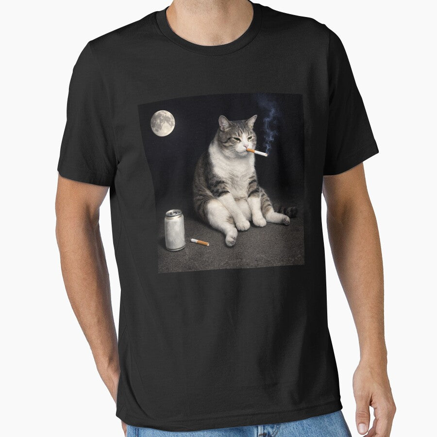Funny Smoking Cat Meme by Kladhadredo