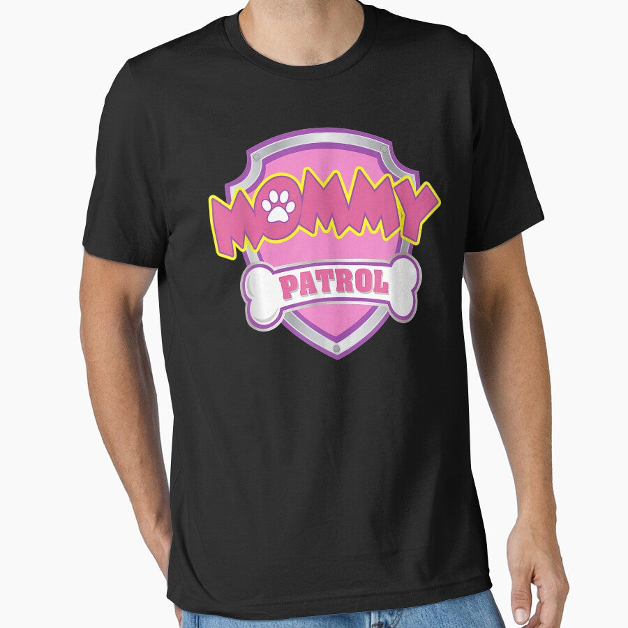 Mommy Patrol - Dog Mom Dad Funny Gift by MartinStudio
