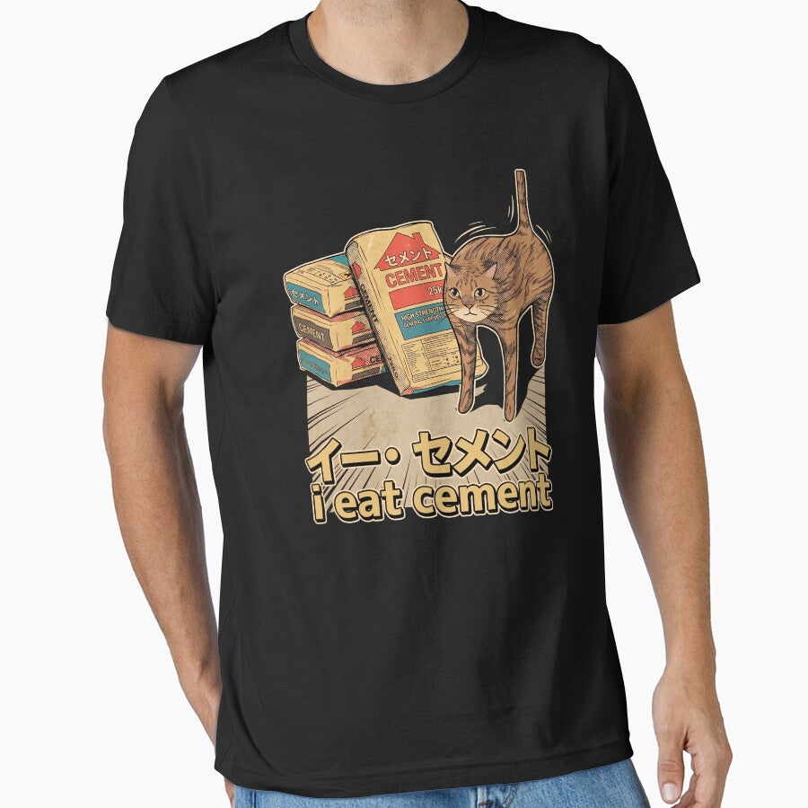 I Eat Cement Cat Meme by TheSamuraiCat