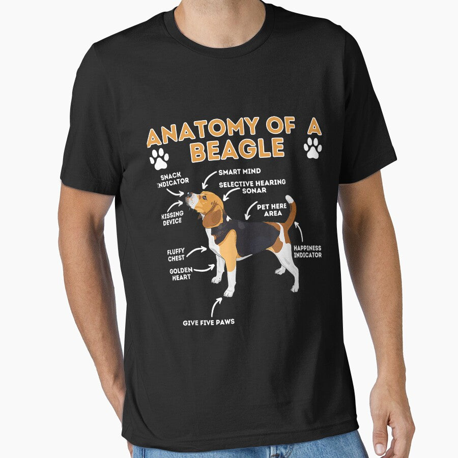 Anatomy Of A Beagle - Funny Beagle Dog Lover Pet Owner by Yaw23123