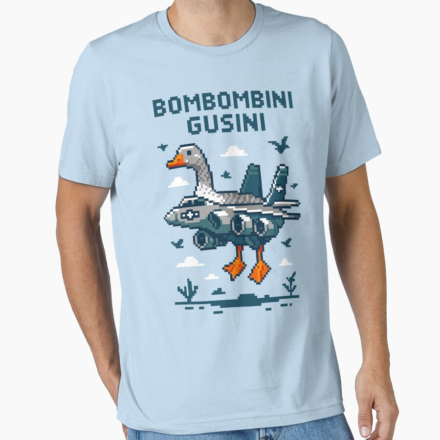 Bombombini Gusini Italian Brainrot Memes Pixel by Sitchko