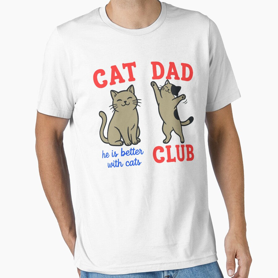 Cat Dad Club Life is Better with Cats Father's Day Cat Dad by gear-posters