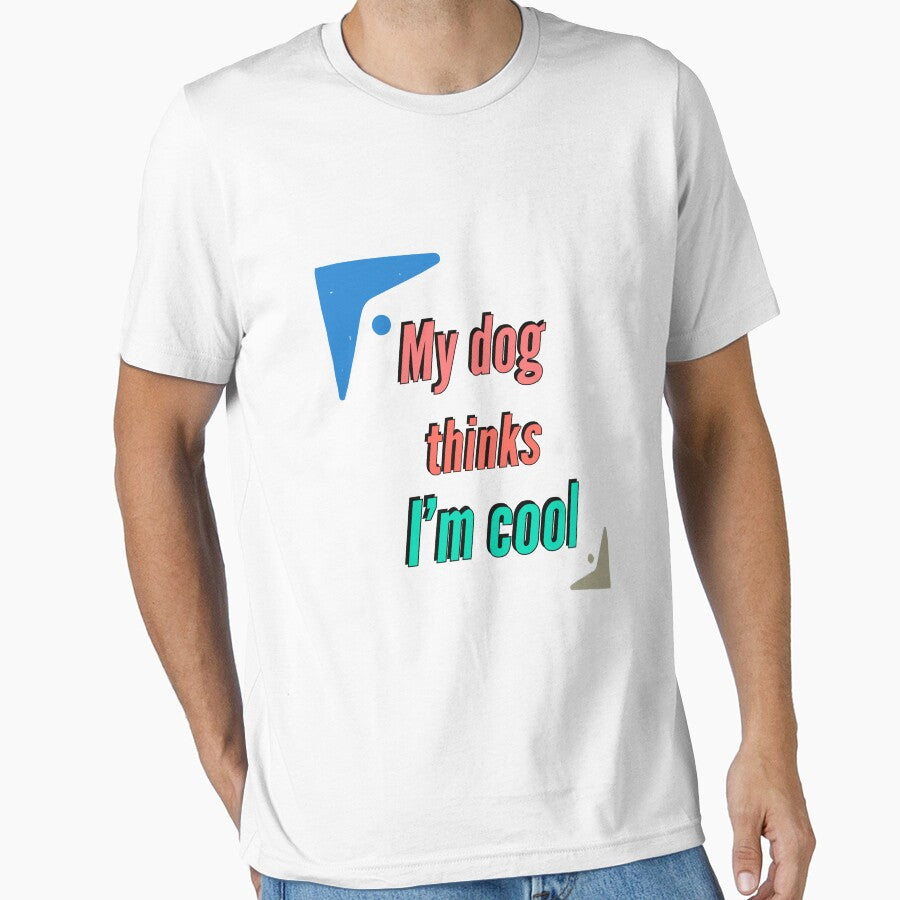 My dog thinks I am cool - dog lover funny sayings by Quotes Gallery
