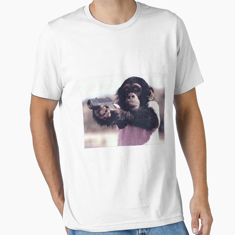 Monkey With Gun by dave1879