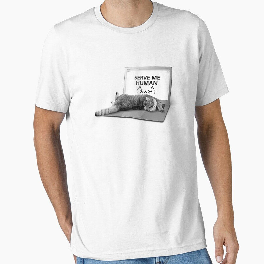 Serve Me Human Keyboard Cat by monothatthat