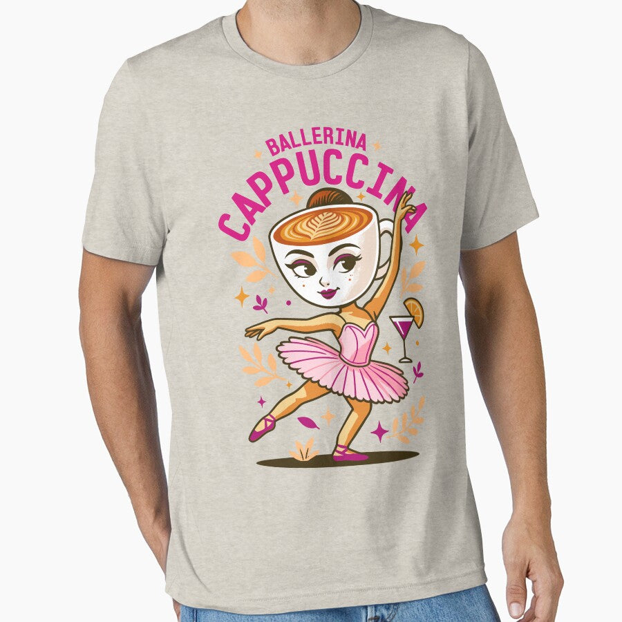 Ballerina Cappuccina Italian Brainrot Memes by Sitchko
