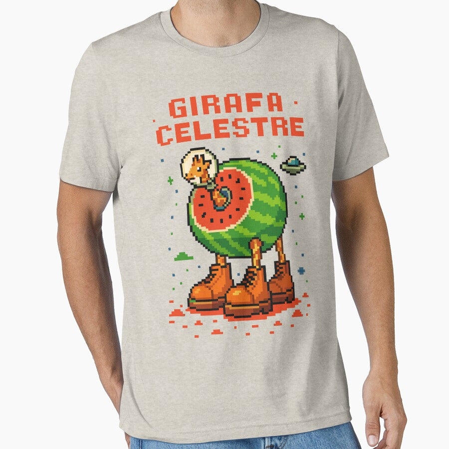 Girafa Celestre Italian Brainrot Memes Pixel by Sitchko