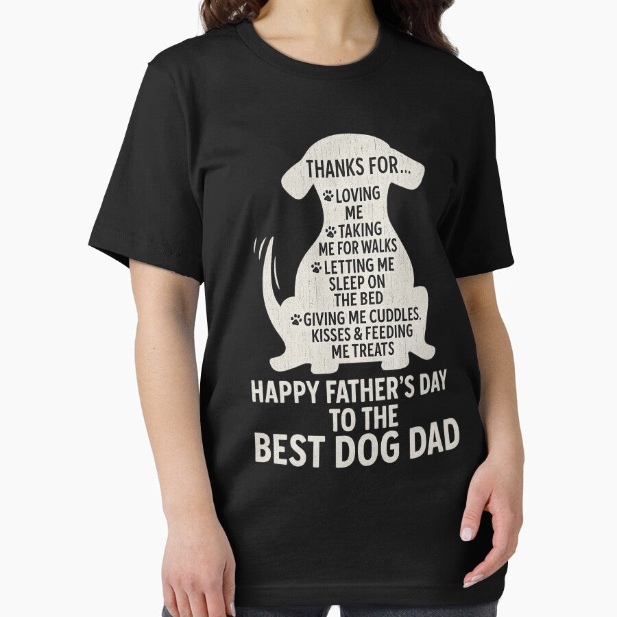 Best Dog Dad Ever Happy Father’s Day Gift by flagylART