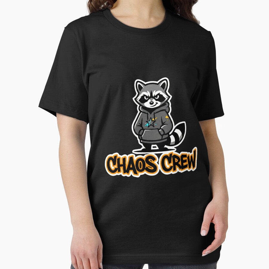 Chaos Crew Funny Raccoon Shirt | Absurd Cute Humor by MotivaChic