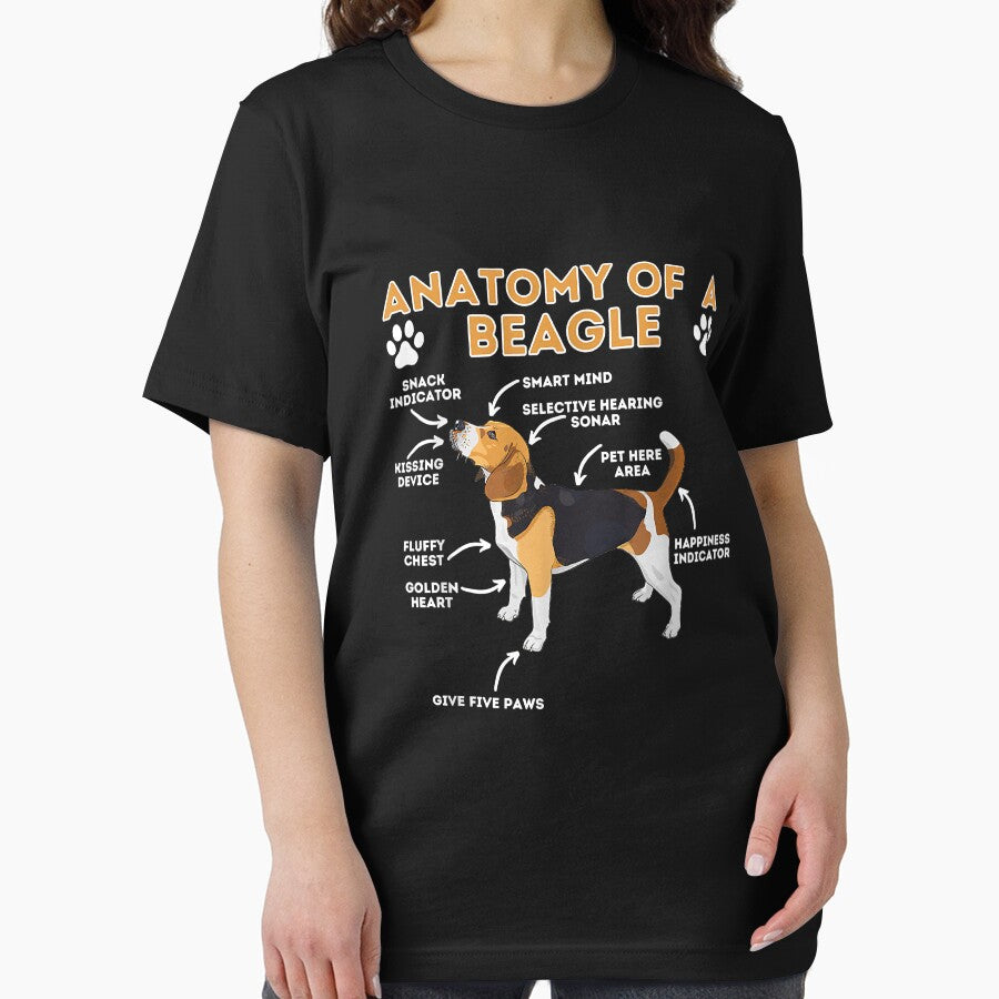Anatomy Of A Beagle - Funny Beagle Dog Lover Pet Owner by jimmiexq