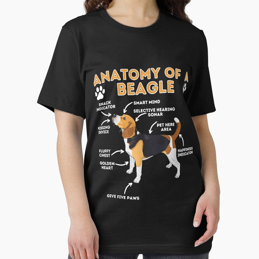Anatomy Of A Beagle - Funny Beagle Dog Lover Pet Owner by Yaw23123