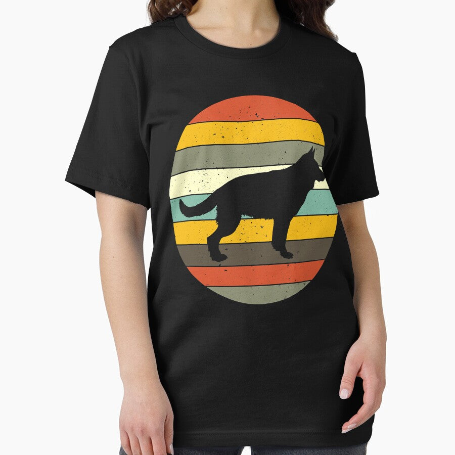 German Shepherd Retro Style by JohnnyBench73