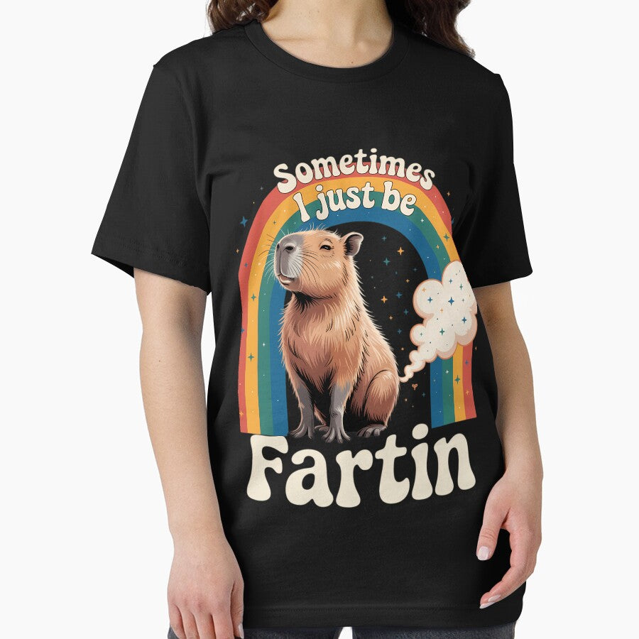 Sometimes I Just Be Fartin Capybara Funny Meme by comptorasunfia