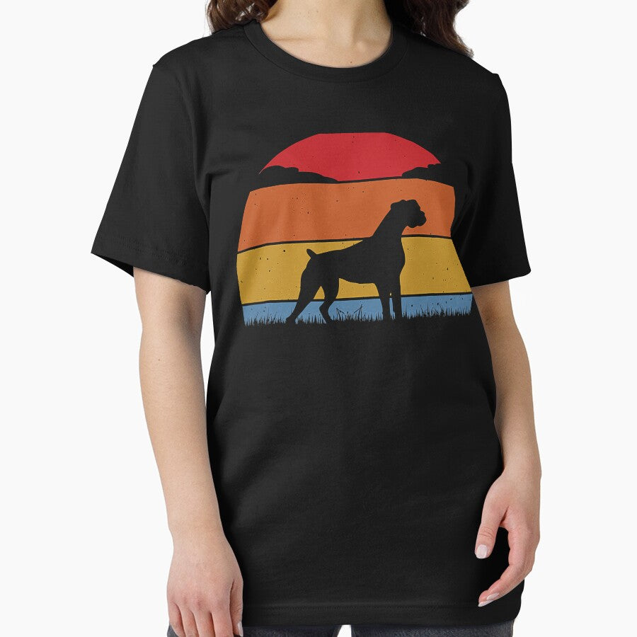 Retro Style Boxer Dog by ManishDayal