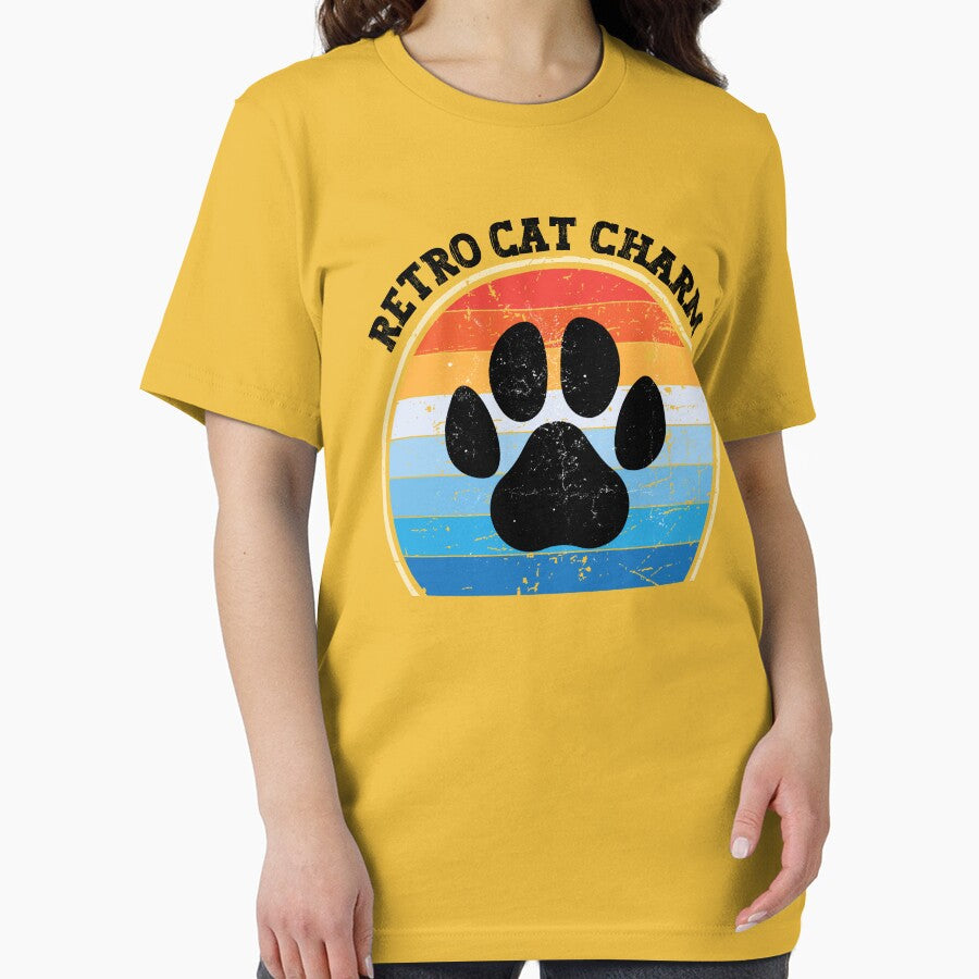Retro Cat Charm - Kitten Paw for Cats Lover by AITeeGenius