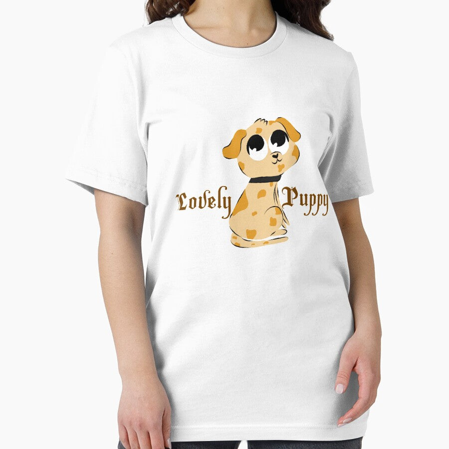 Lovely Puppy - cute dog used for t-shirts or stickers, Masks and for gift by boutkadrin