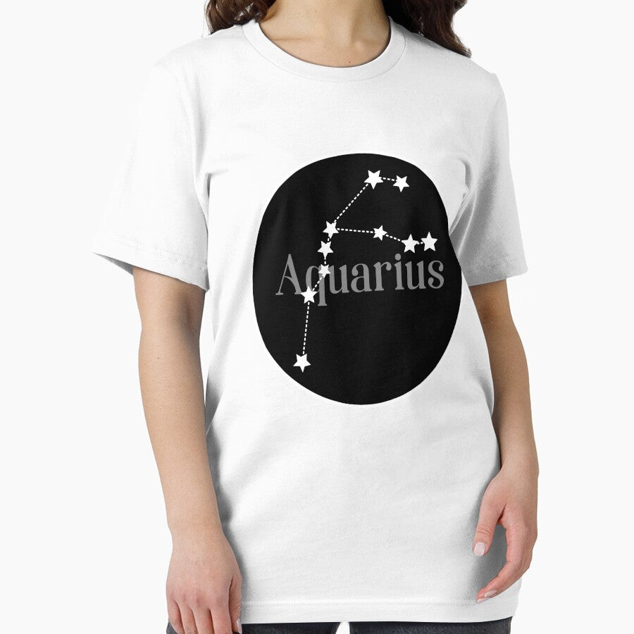 Aquarius zodiac constellation (black) by EleYeah