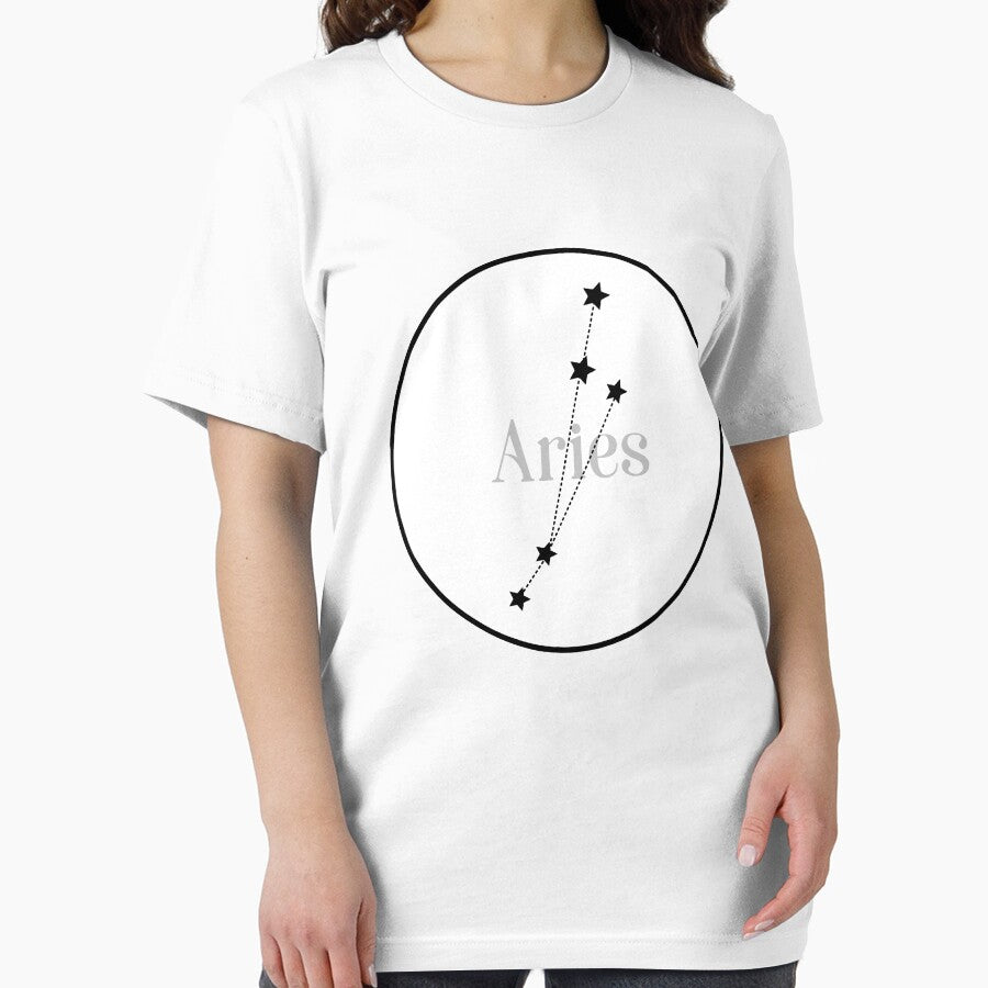 Aries zodiac constellation (white) by EleYeah