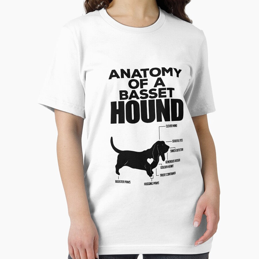 Anatomy Of A Basset Hound by TeeTimeGuys
