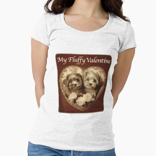 "My Fluffy Valentine" Morkie Couple by Grace-n-Gussy