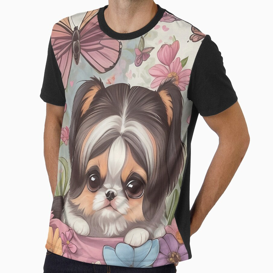Flower Power Pups - Groovy Shih Tzu Designs For Peace & Love Fans by Sandydesign
