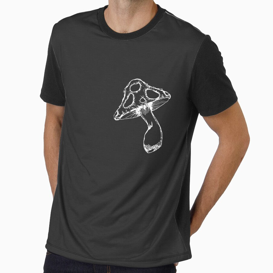 Sketchy Mushroom by havusuoart