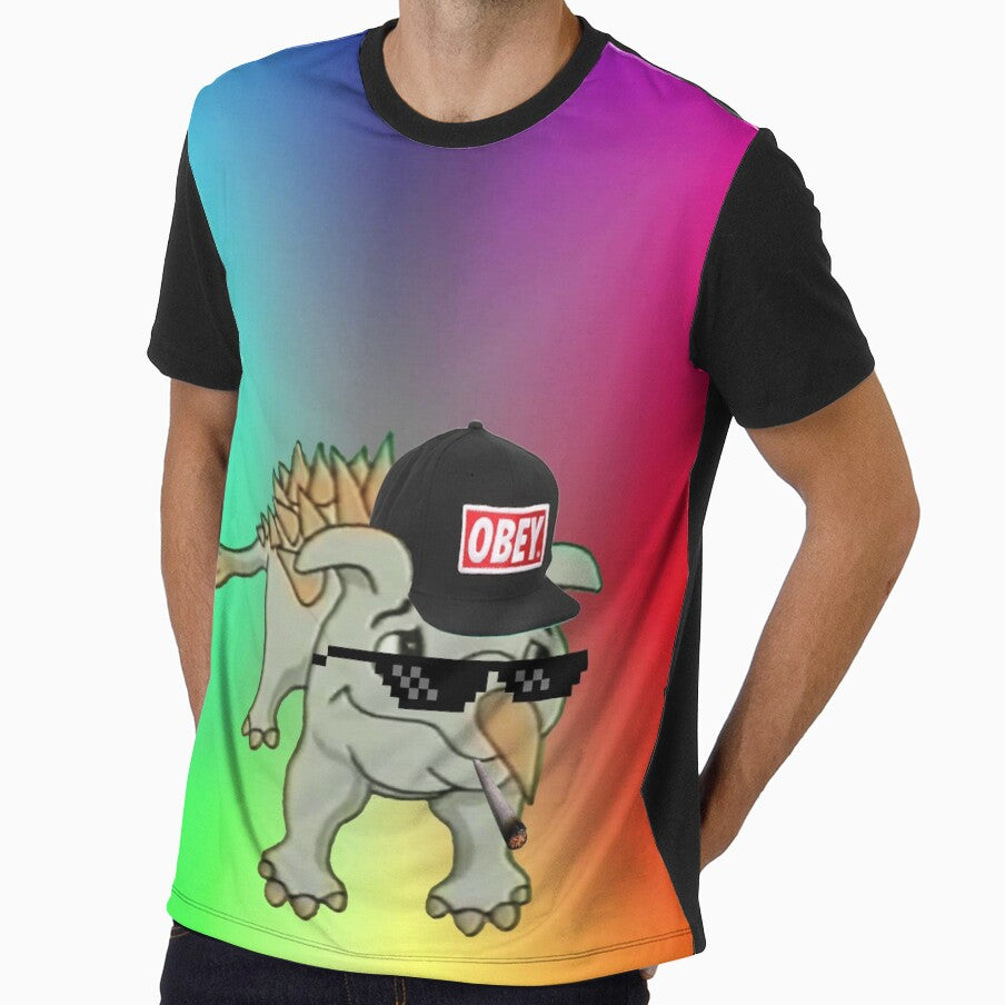 Dino Meme 420 Edition by Travis Scotti