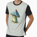 forest fairy mushroom frog by Sunchildprints