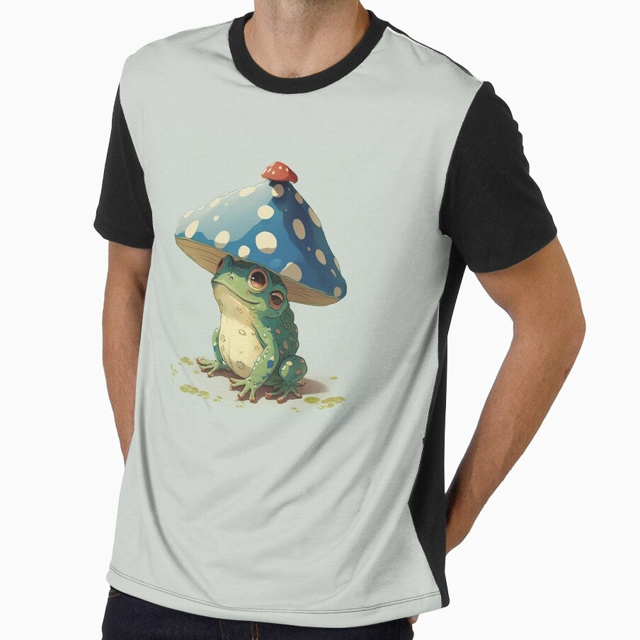 forest fairy mushroom frog by Sunchildprints