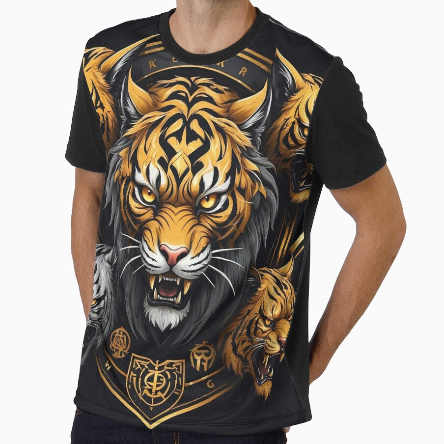 Nordic Tiger Symbols: Embrace the Power of Ancient Icons in this Unique Design by Fafa ND
