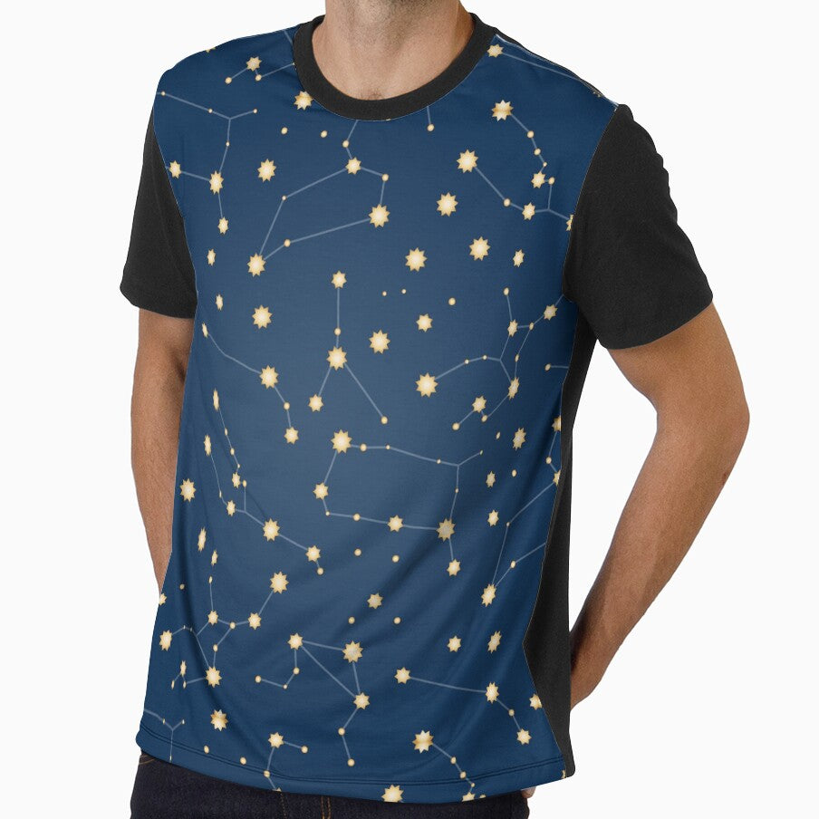 Constellations Midnight Gold by OddPop